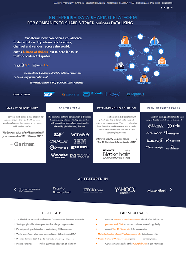 Epikso Data Share Blockchain Company Case Study