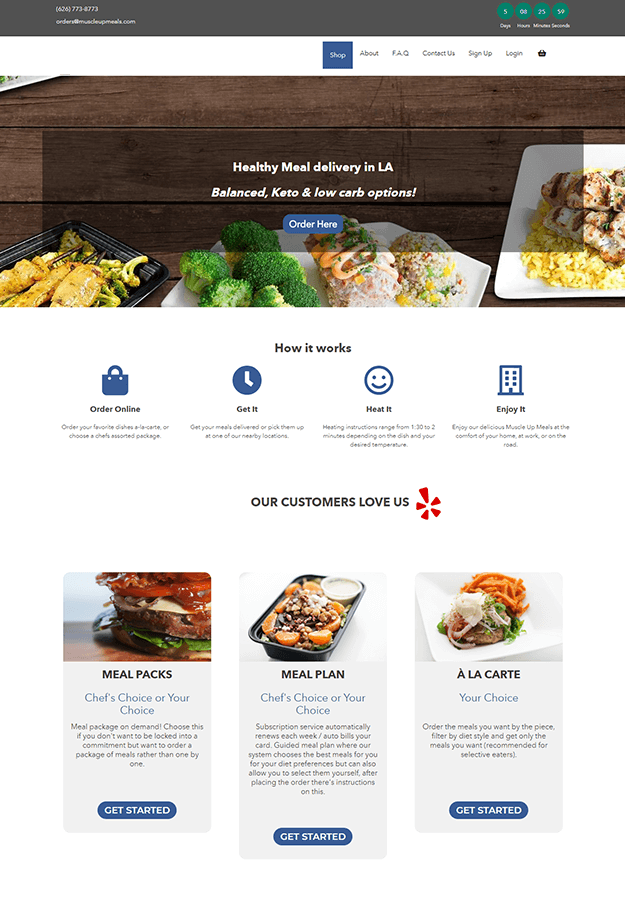 Epikso Meal Delivery Platform Case Study